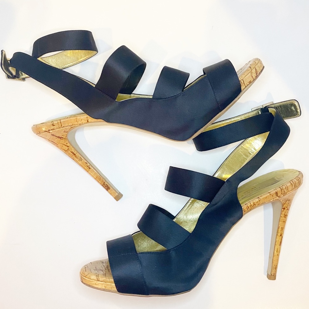 Stella McCartney Ladder Strap Pump Black  Size 10